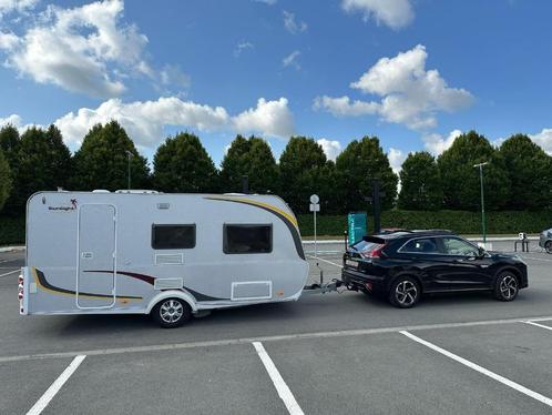 Zeer nette Sunlight C44D caravan | 4 slaapplaatsen | incl. m, Caravans en Kamperen, Caravans, Particulier, tot en met 4, 1000 - 1250 kg