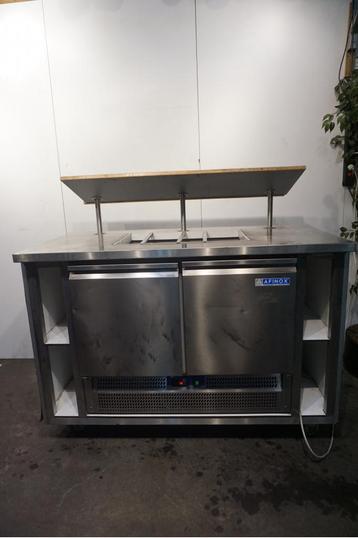 Afinox  rvs koeling, koelwerkbank, buffetkoeling 2-deurs beschikbaar voor biedingen
