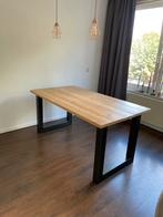 Houten Eettafel - Doe een goed bod!, Huis en Inrichting, Tafels | Eettafels, Ophalen, Gebruikt, 50 tot 100 cm, 150 tot 200 cm