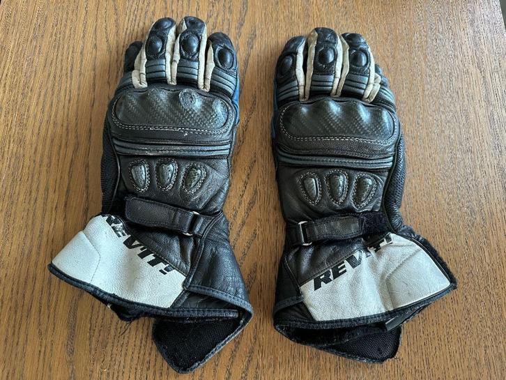 Rev'it! PX2 motorhandschoenen leer maat L, Motoren, Kleding | Motorkleding, Handschoenen, Heren, Tweedehands, Ophalen of Verzenden
