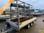 HENRA PLATEAUWAGEN 351X185 GLASRESTEEL/GLASBOK 3500KG 2017, Gebruikt