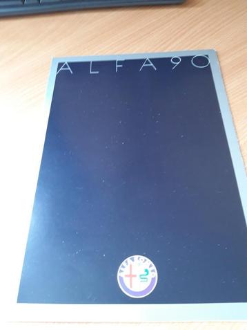folder Alfa Romeo 90 - Nederlands beschikbaar voor biedingen