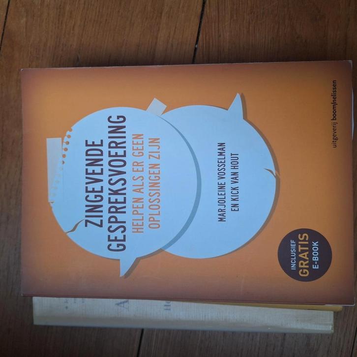 Marjoleine Vosselman - Zingevende gespreksvoering, Boeken, Psychologie, Zo goed als nieuw, Ophalen of Verzenden