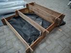 Verhoogde moestuinbak kruidenbak 3 hoogtes 120x120x40, Ophalen, Rechthoekig, Hout