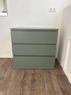 Malm ladekast grijsgroen - gebruikt, Huis en Inrichting, Ophalen, Kunststof, Gebruikt, 50 tot 100 cm