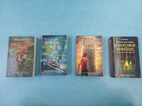 COMPLEET Boekenreeks Nachtuilen Jeroen van Unen, Boeken, Kinderboeken | Jeugd | 13 jaar en ouder, Zo goed als nieuw, Fictie, Ophalen of Verzenden