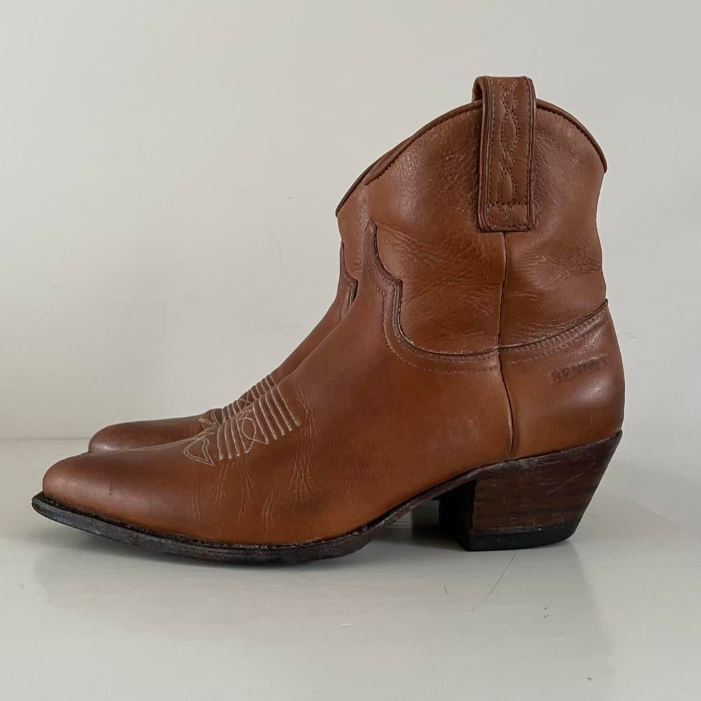 Sendra Cowboy Enkellaarzen Maat 41, Bruin, Lage of Enkellaarzen, Ophalen of Verzenden, Zo goed als nieuw