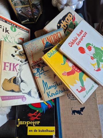 Oude Kinderboeken Collectie: Fik, Okkie, Jan Peter, knorel beschikbaar voor biedingen
