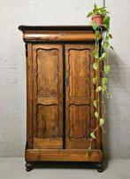 Antieke brocante Biedermeier meidenkast vintage linnenkast, Ophalen of Verzenden