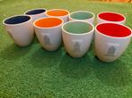 Espresso kopjes Postcodeloterij - Set van 8, Ophalen, Zo goed als nieuw, Aardewerk