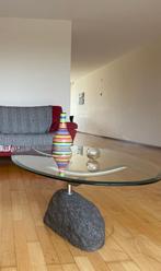Ovale desgin salontafel, Huis en Inrichting, Tafels | Salontafels, Ophalen, 100 tot 150 cm, 50 tot 100 cm, Modern