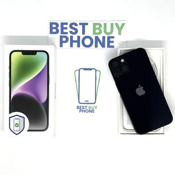 iPhone 14 256GB zwart /krasvrij /94% batt /garantie beschikbaar voor biedingen