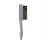 RVS stroom paaltje tbv tuin., Ophalen, Zo goed als nieuw, Rvs, Minder dan 50 watt