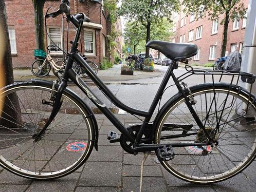 Stad damesfiets 28inch, Fietsen en Brommers, Fietsen | Dames | Omafietsen, Zo goed als nieuw, 56 cm of meer, Handrem, Versnellingen