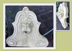 Betonnen ornament beeld fontein hangend plat kopje wat water, Tuin en Terras, Ophalen, Gebruikt, Beton, Overige typen