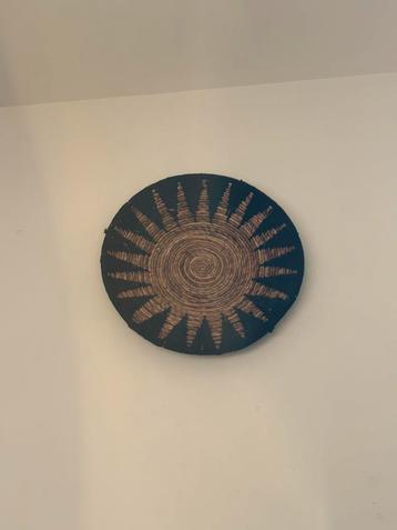 Rotan schaal/muur decoratie beschikbaar voor biedingen