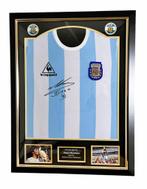 Diego Maradona Gesigneerd Ingelijst Voetbalshirt Argentina, Nieuw, Shirt, Ophalen, Buitenlandse clubs