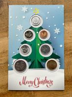Munten kerst kaart, Diversen, Ophalen of Verzenden