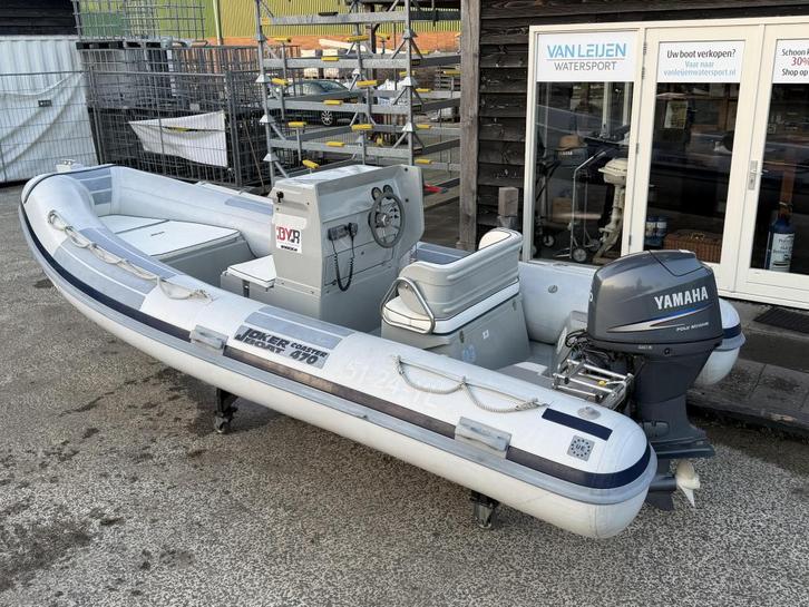Jokerboat 470 coaster Yamaha 60PK BJ2006 Nette Rubberboot, Watersport en Boten, Rubberboten, Zo goed als nieuw, Overige merken