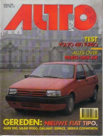 Autovisie 3 1988 : Ford Sierra Cosworth Sedan - Fiesta XR2 beschikbaar voor biedingen