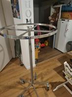 Zeer stevig en solide Rvs kledingrek voor winkels, Kleding | Dames, Kledingrekken, Ophalen, Met wielen, Gebruikt