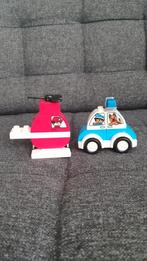 LEGO Duplo 10957 Brandweer Helikopter en Politie (1.5+ jaar), Ophalen of Verzenden, Gebruikt, Duplo