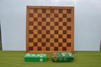 Vintage Homas schaakbord met Homas damstenen, Staunton schaa, Hobby en Vrije tijd, Gezelschapsspellen | Bordspellen, Een of twee spelers