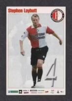 Voetbalkaart Stephen Laybutt Feyenoord Rotterdam., Ophalen of Verzenden, 1980 tot heden, Ongelopen, Sport en Spel
