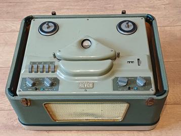 Revox C36 Bandrecorder + Philips Microfoon *lees* beschikbaar voor biedingen