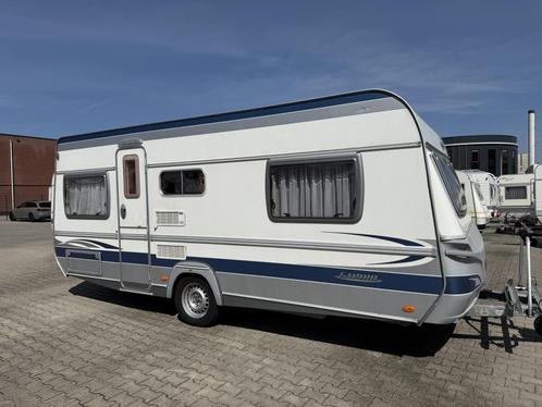Fendt Saphir 510 TK bouwjaar 2005 met zakluifel, Caravans en Kamperen, Caravans, Bedrijf, tot en met 6, 1000 - 1250 kg, Treinzit