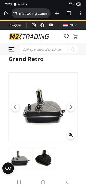 Gezocht tank grand  retro beschikbaar voor biedingen