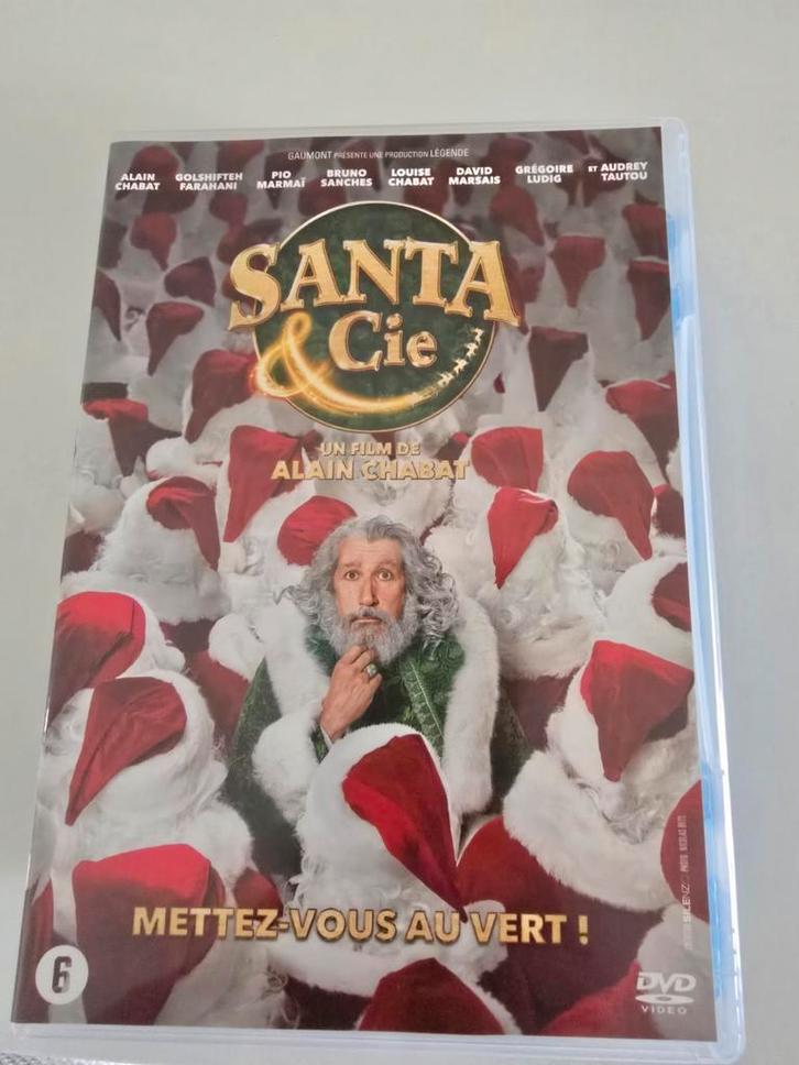 Dvd santa & cie - kerst kerstfilm, Cd's en Dvd's, Dvd's | Komedie, Zo goed als nieuw, Alle leeftijden, Ophalen of Verzenden