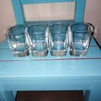 Claeryn jenever borrel glaasjes set van 4, Ophalen, Gebruikt, Borrel- of Shotglas