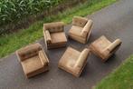 Vintage Modulaire Bank Space Age Cor Trio Era 70s Teddy, Huis en Inrichting, Gebruikt, Vintage, 300 cm of meer, 75 tot 100 cm