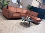 ZGAN Velvet Velours Hoekbank - Terracotta - 300 x 200