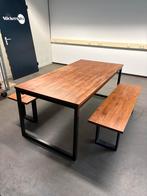 Upgrade je woonkamer voor maar € 100, Huis en Inrichting, Tafels | Eettafels, Ophalen, Gebruikt, 150 tot 200 cm, Eikenhout