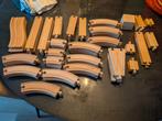 Houten trein ikea lillabo 145 delen, Ophalen of Verzenden, Gebruikt