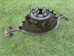 75 jaar oude sierlijke beschermings kap voor plafond lamp., Antiek en Kunst, Ophalen of Verzenden