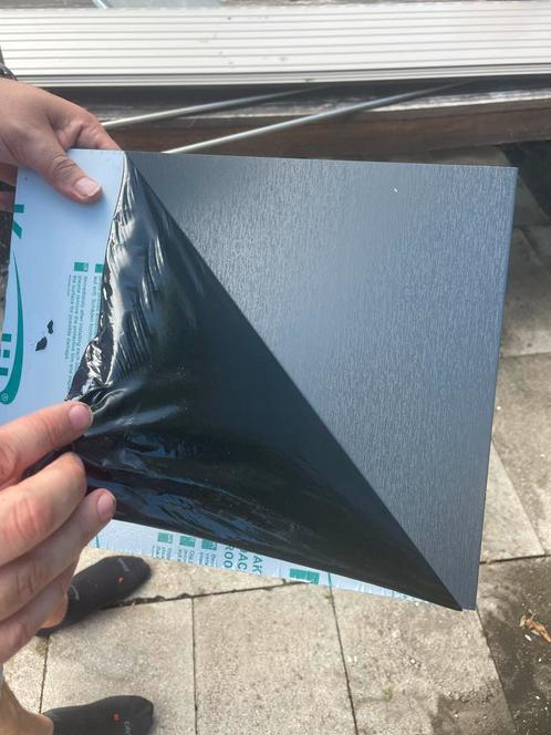 Keralit Dakrandpaneel antraciet, Doe-het-zelf en Verbouw, Platen en Panelen, Nieuw, HPL, Minder dan 20 mm, Ophalen