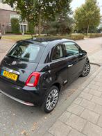 Fiat 500 1.2 2017 Zwart, Auto's, 1242 cc, 4 cilinders, 840 kg, Origineel Nederlands