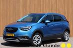 Opel Crossland X 1.2 Turbo Innovation org NL trekhaak camera, 840 kg, Gebruikt, Blauw, Leder en Stof