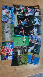 Fotopakket + handtekeningen Tennis legendes - dames Djokovic, Sport en Fitness, Tennis, Ophalen of Verzenden, Zo goed als nieuw