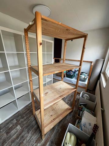 Ivar stellingkast hout - afbeelding 2