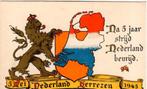 Nederland bevrijd, Verzamelen, Militaria | Tweede Wereldoorlog, Embleem of Badge, Nederland, Overige soorten, Ophalen of Verzenden