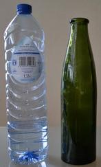 antieke postelein fles / voorraadfles mondgeblazen ? w22, Ophalen
