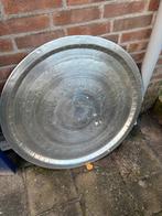 Groot dienblad, 100cm breed, Ophalen, Zo goed als nieuw, Rond, Metaal