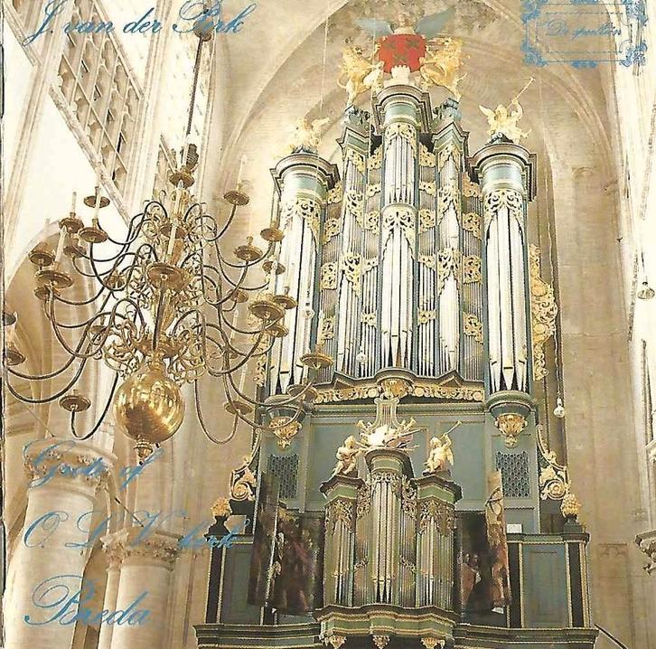 OrgelCD: J. van der Perk - Grote of O.L.V. kerk - Breda, Cd's en Dvd's, Cd's | Religie en Gospel, Zo goed als nieuw, Koren of Klassiek