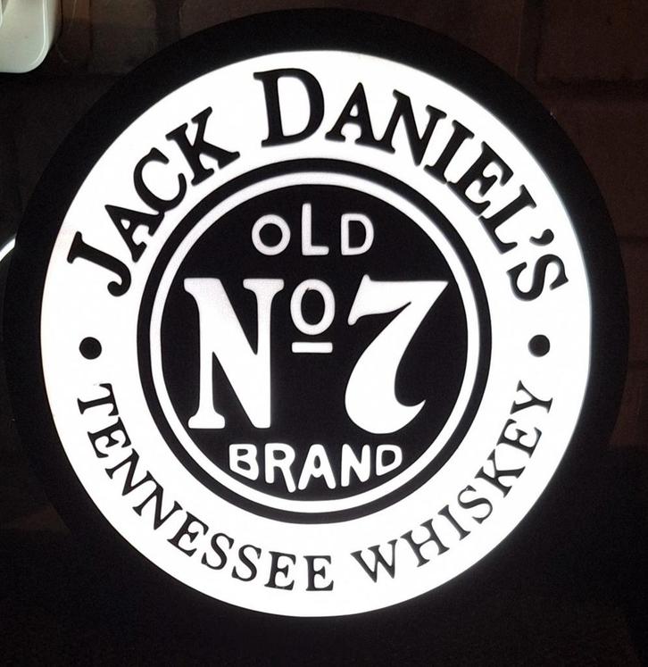 Jack Daniels Tennessee lightbox, Verzamelen, Merken en Reclamevoorwerpen, Nieuw, Reclamebord, Ophalen of Verzenden