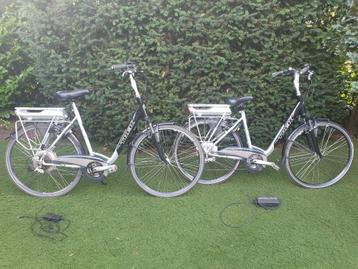 Set 2x opknapper Trek 500 elektrische fiets set fietsen beschikbaar voor biedingen