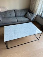 Marmer Salontafel, Gebruikt, 100 tot 150 cm, Rond, Minder dan 50 cm